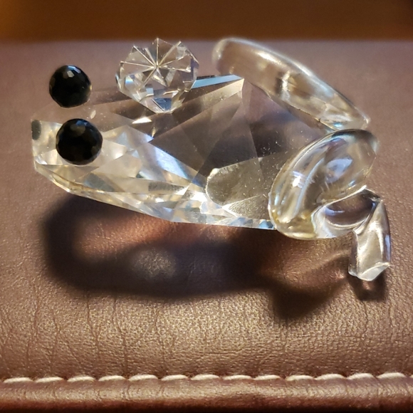 Swarovski Crystal Glass Frog - Picture 2 of 4